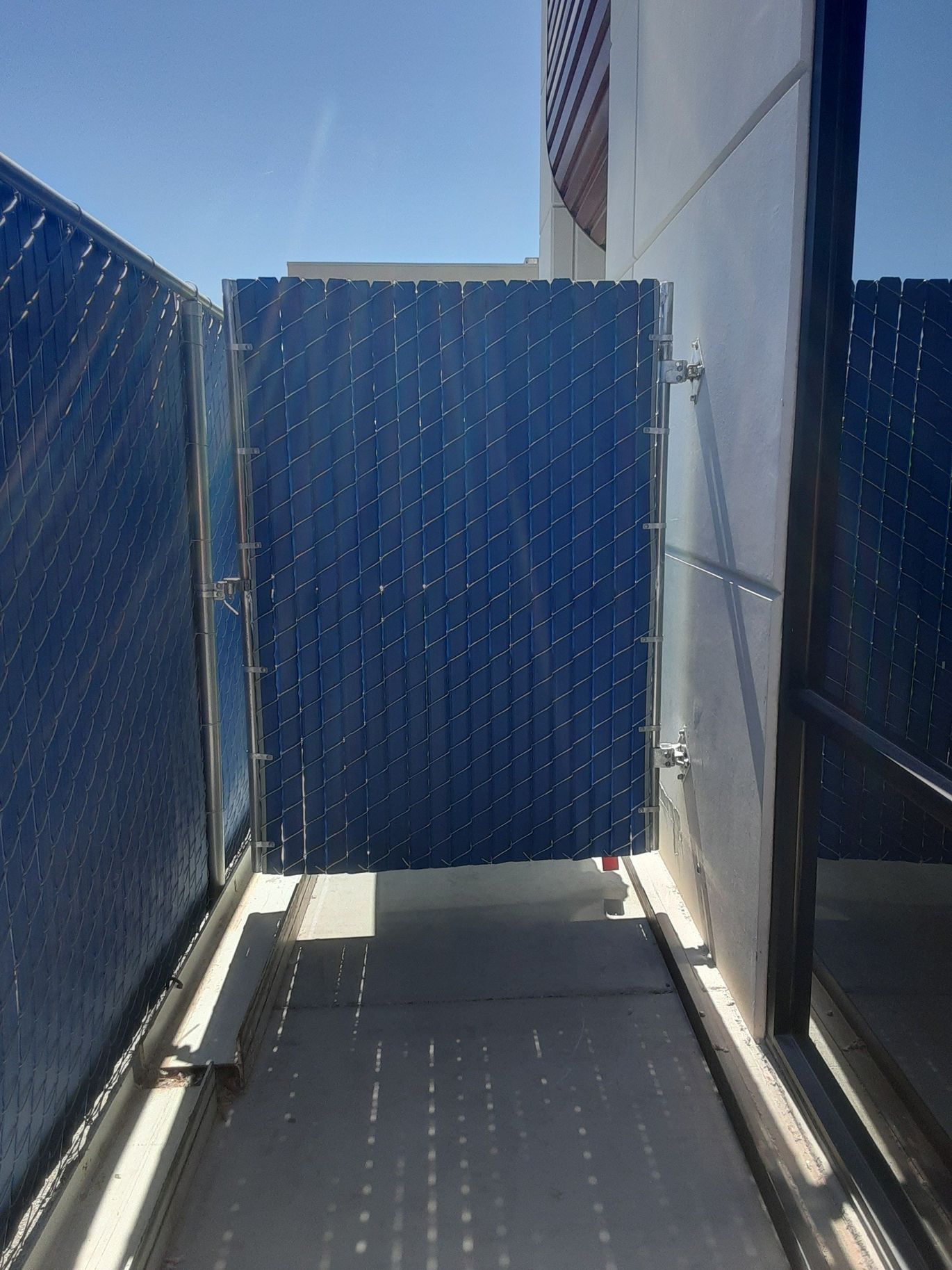 Apex fence installation