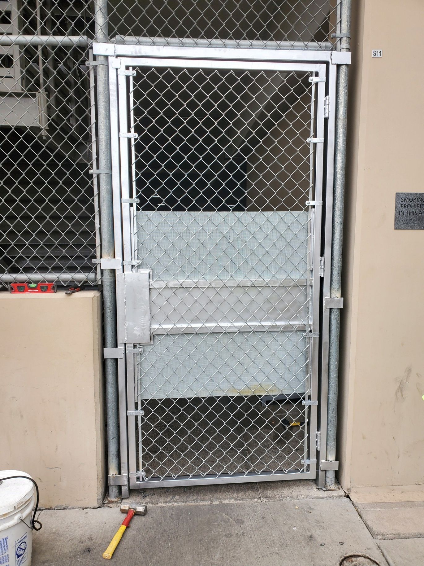 Employee security gate