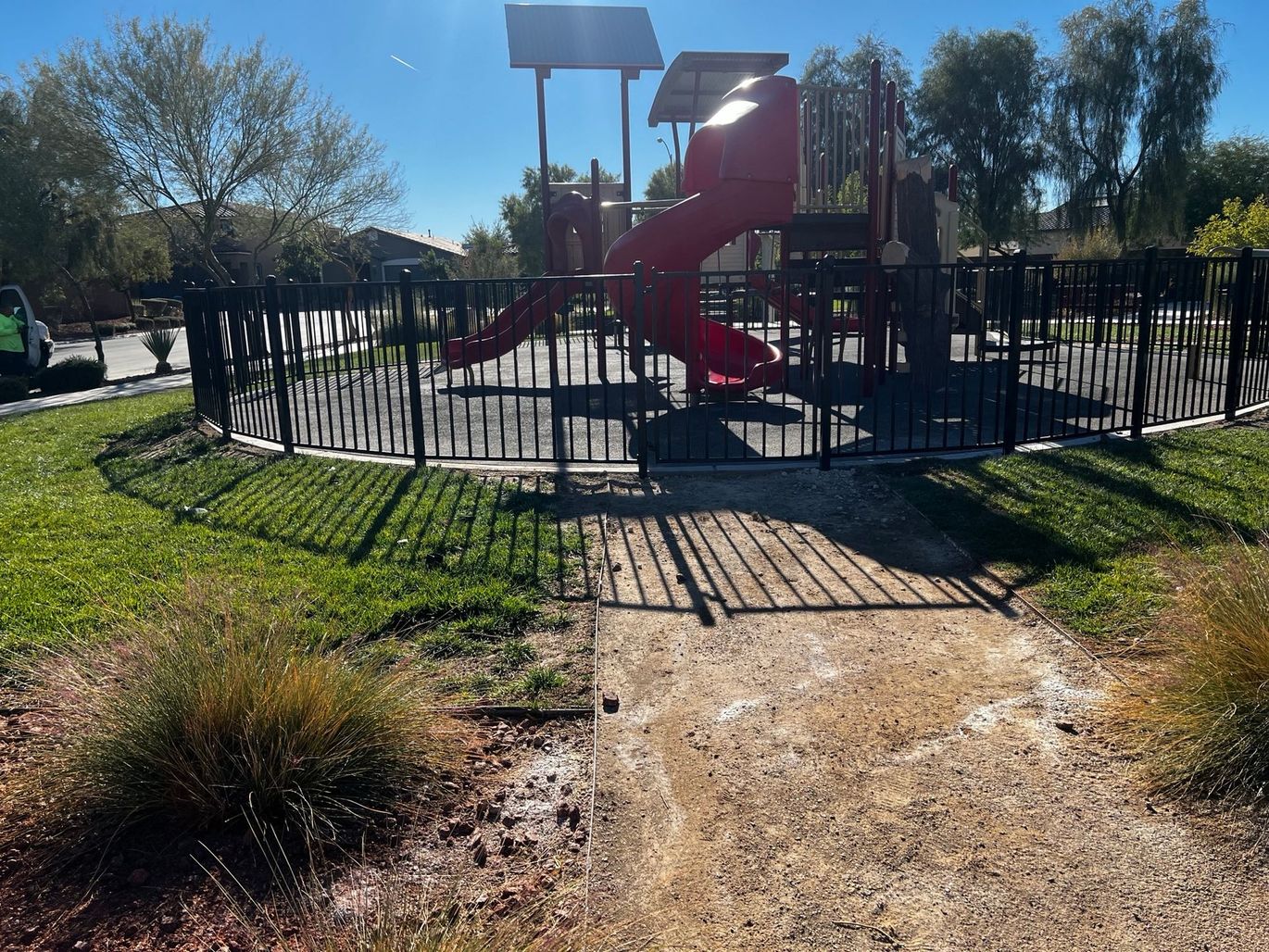 Recent Las Vegas fence project