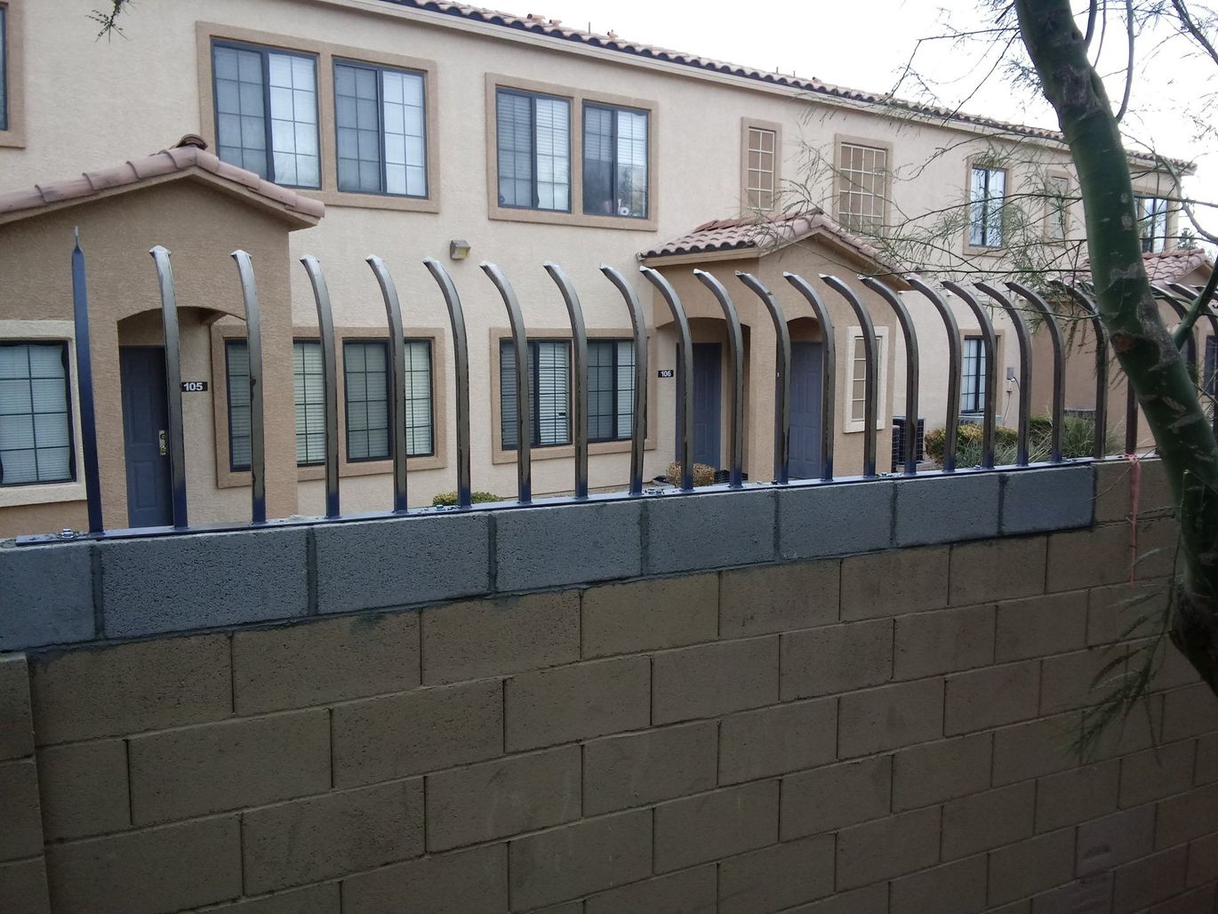 Iron fence installation by All-Star Fence