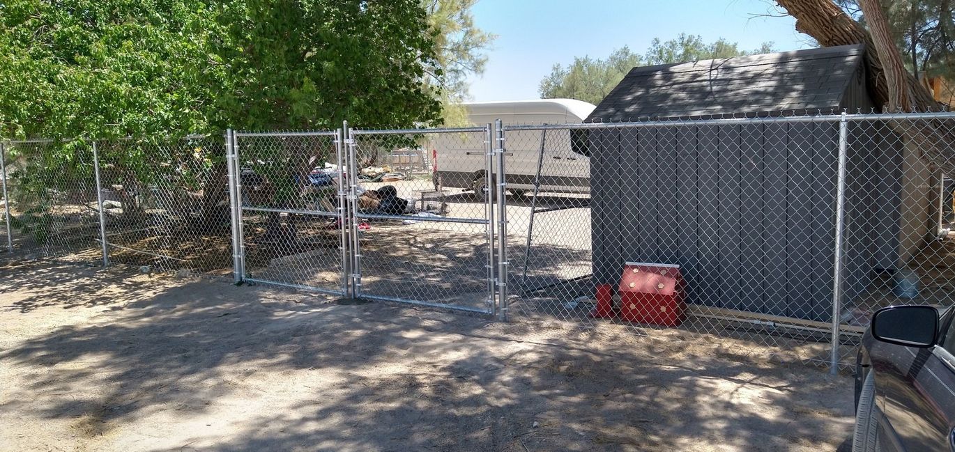 Chain link fence project