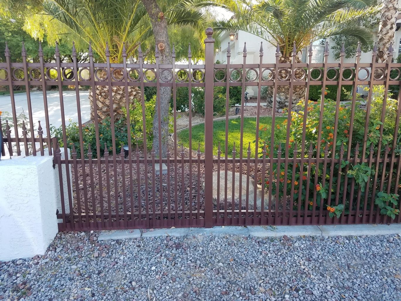 Iron fence project