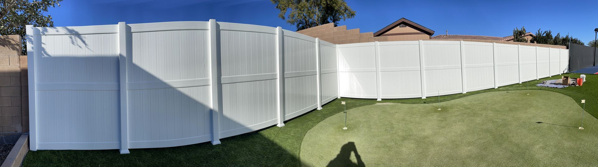 Vinyl fence in Las Vegas